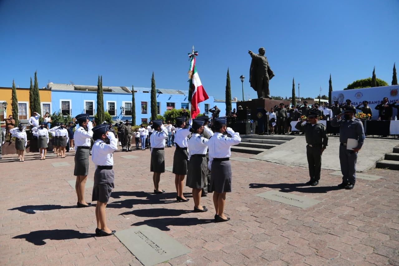 Ceremonia de abanderamiento XXIX Zona Tlaxcala del Pentatlón 
