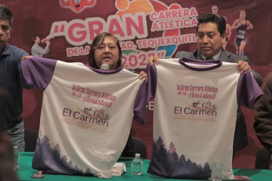 Presentación de la “Gran carrera atlética de la amistad”