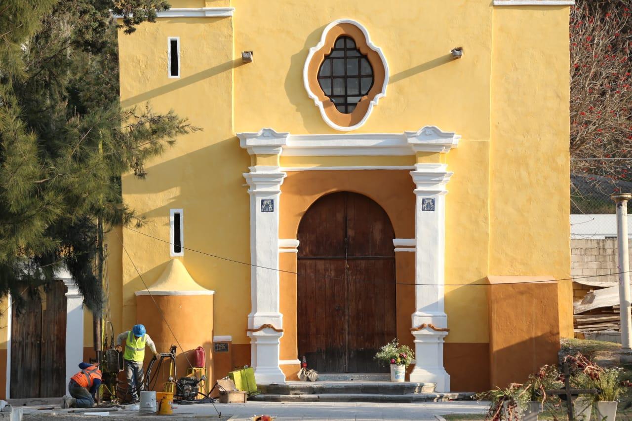 Restauran templo de San Diego