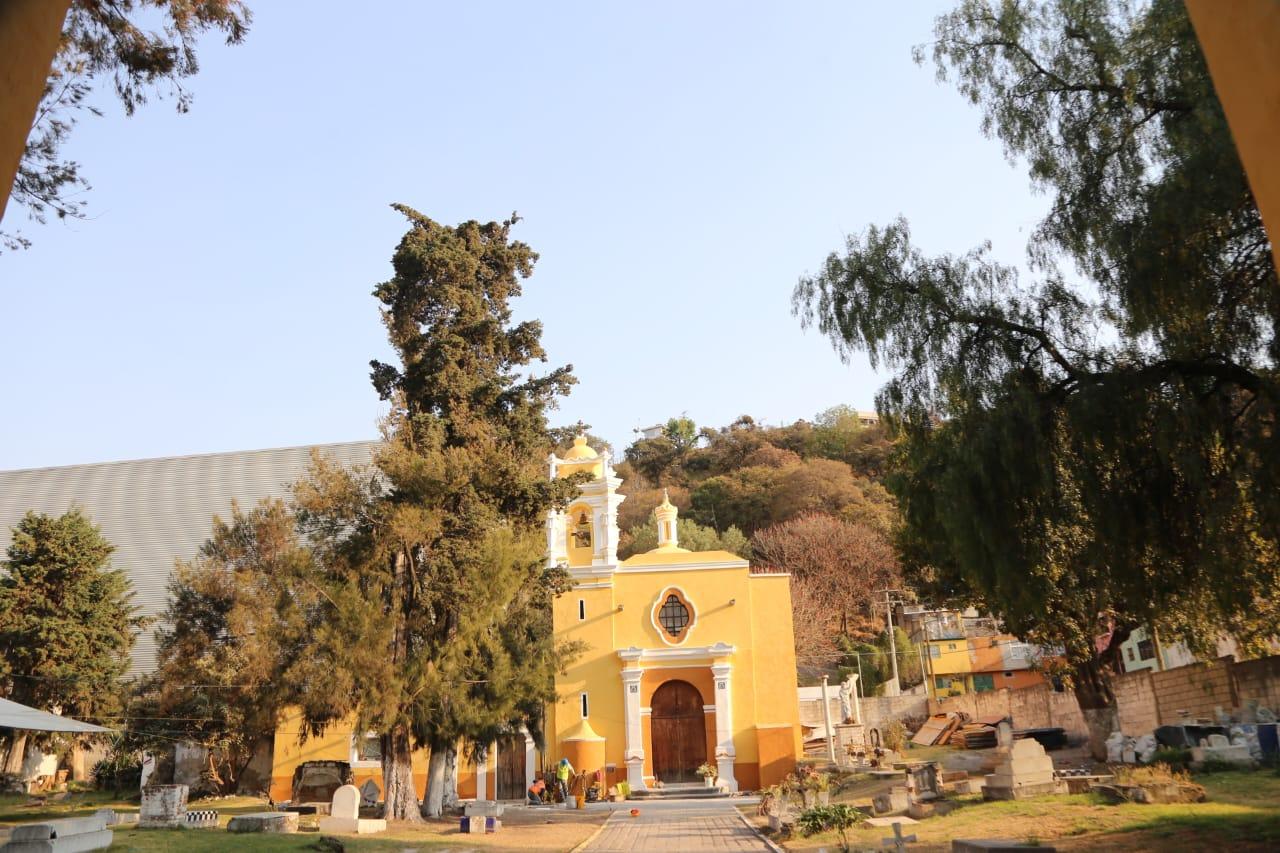 Restauran templo de San Diego