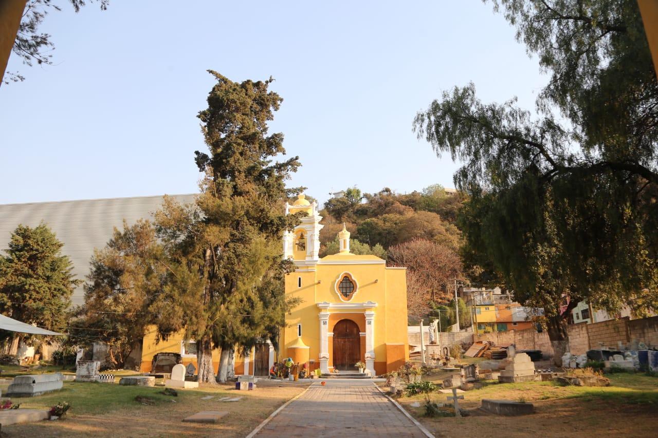 Restauran templo de San Diego