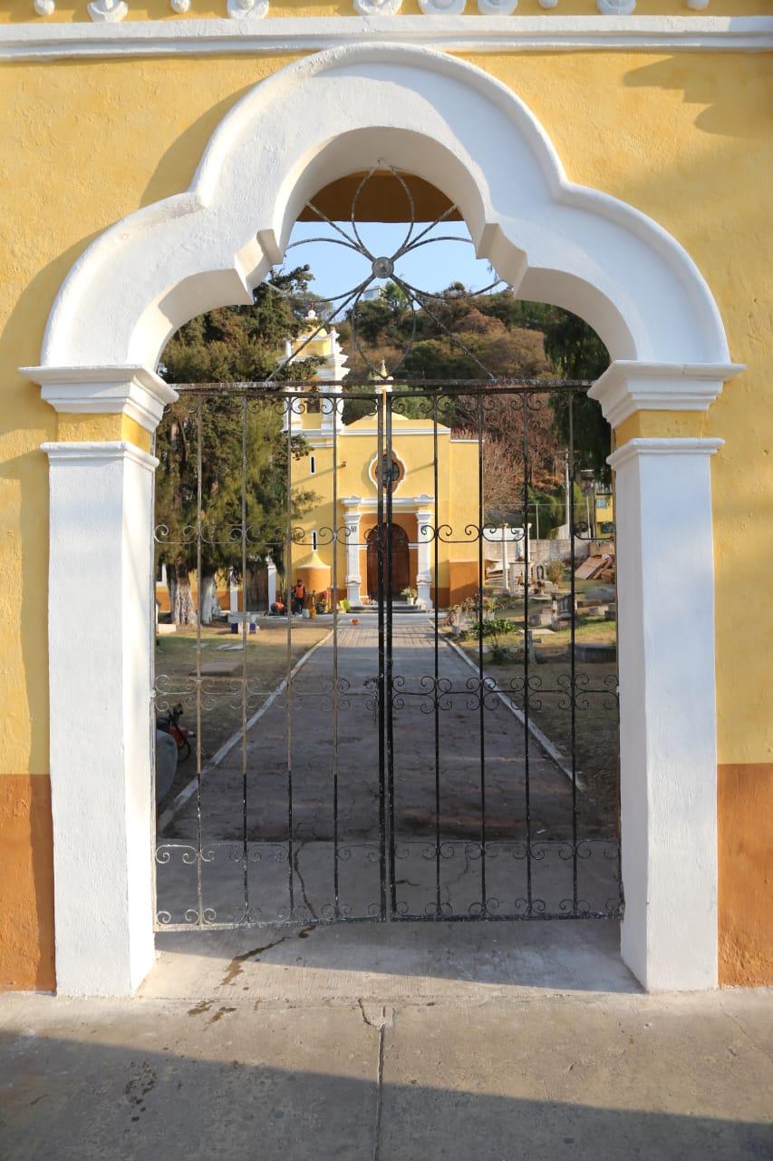 Restauran templo de San Diego