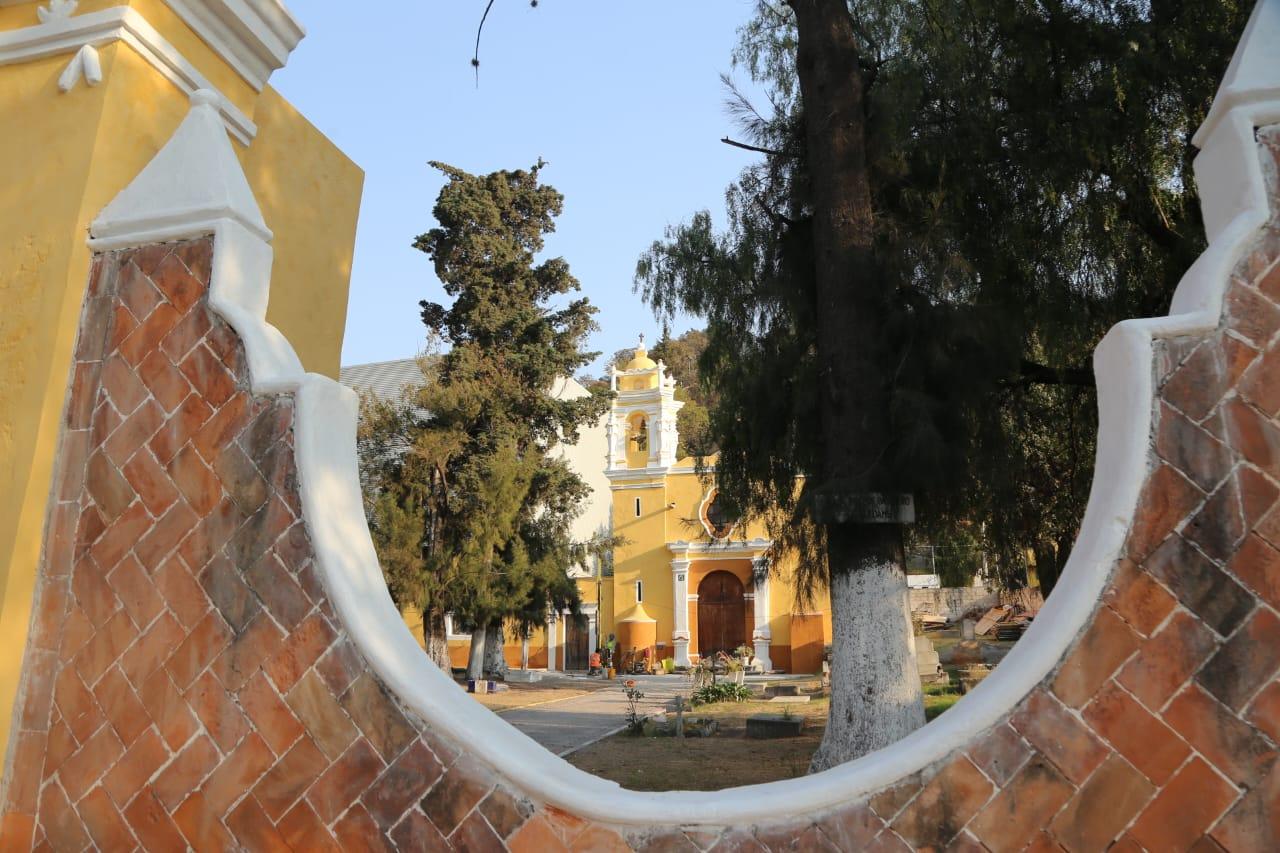 Restauran templo de San Diego