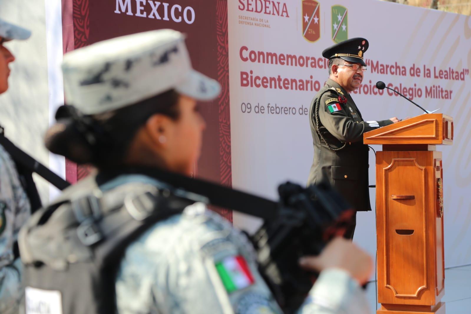 Realizan ceremonia por Marcha de la Lealtad 