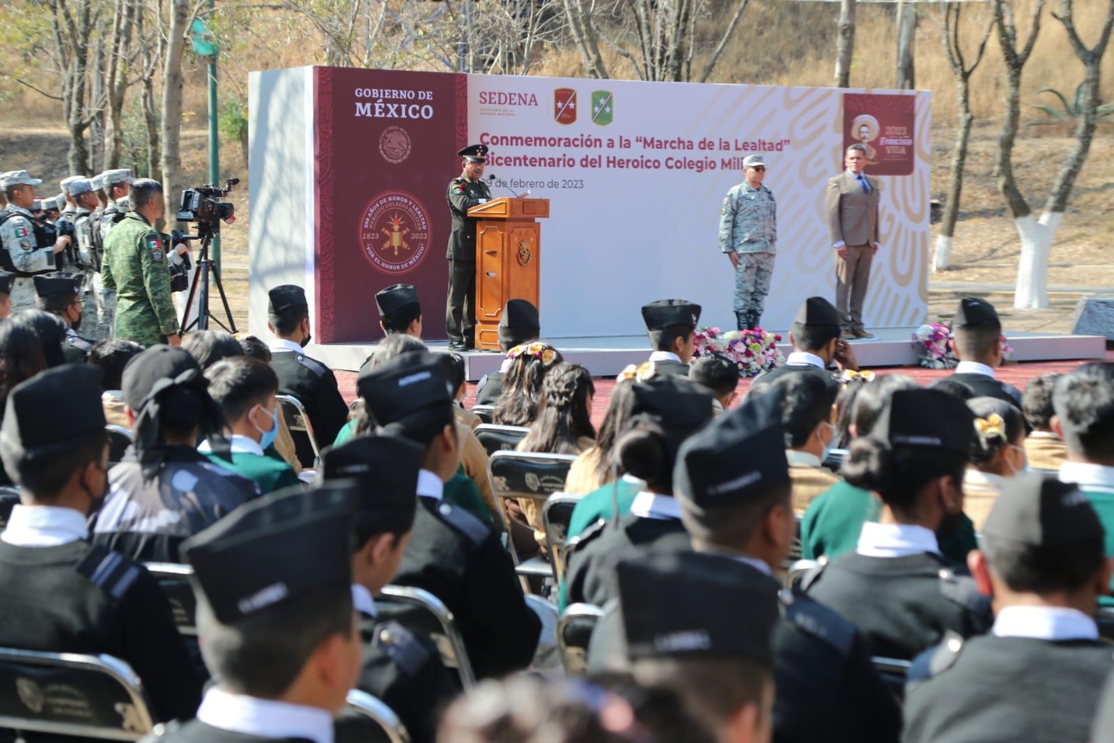 Realizan ceremonia por Marcha de la Lealtad 