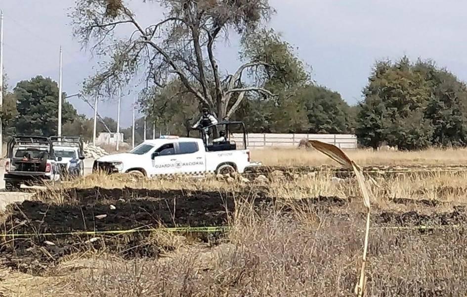Ubican cadáver en estado de descomposición en San Pablo del Monte 