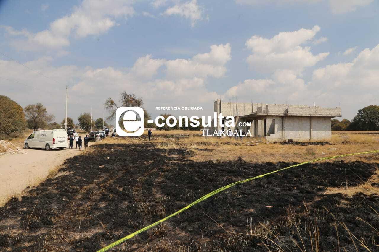 Localizan cadáver en estado de putrefacción en San Pablo del Monte