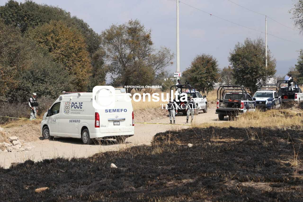 Localizan cadáver en estado de putrefacción en San Pablo del Monte