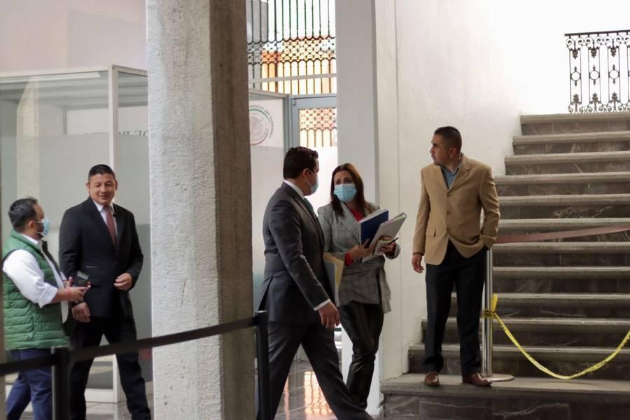 Comparecencia del titular de la SESA, Rigoberto Zamudio Meneses