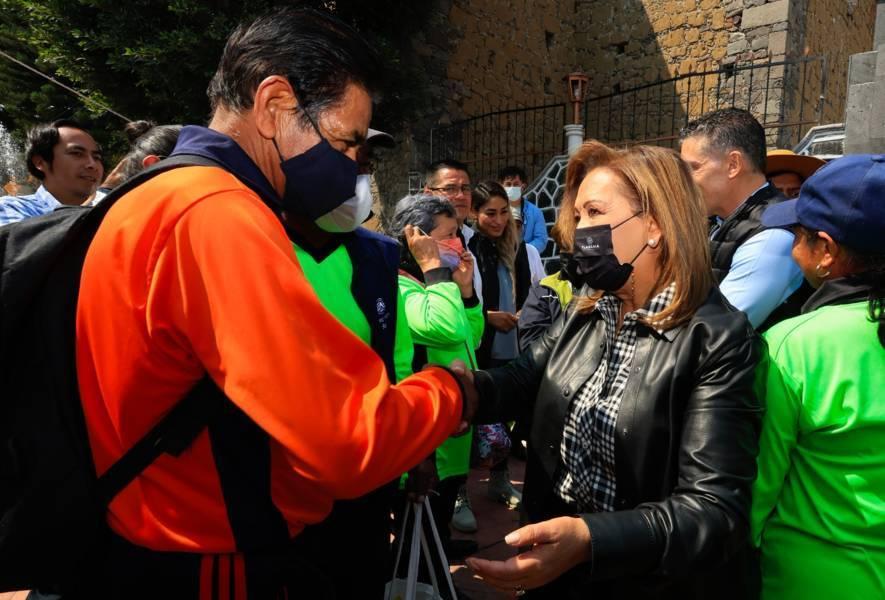 Entregó Gobernadora Lorena Cuéllar obras de impacto social en Nopalucan