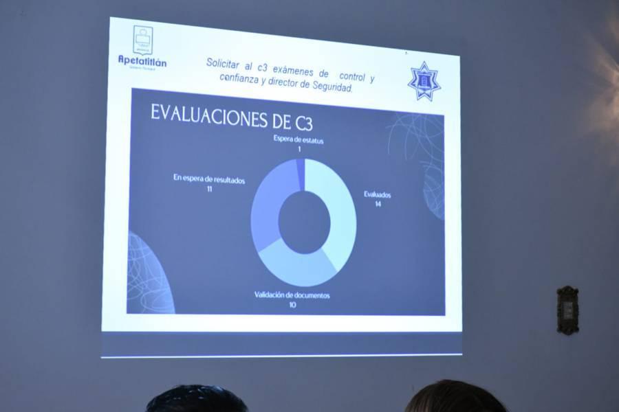 En Apetatitlán se llevó a cabo la Sesión del Consejo Municipal de Seguridad 