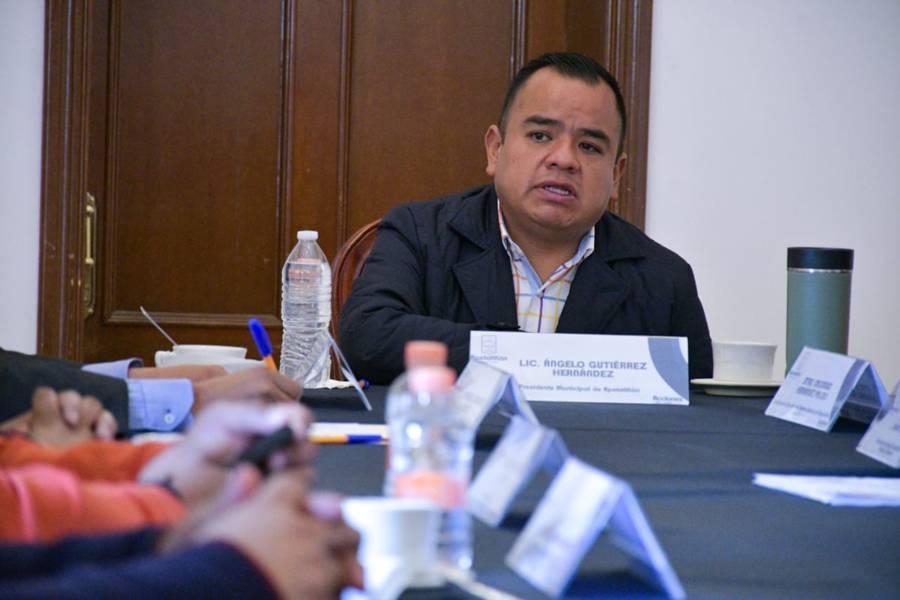 En Apetatitlán se llevó a cabo la Sesión del Consejo Municipal de Seguridad 