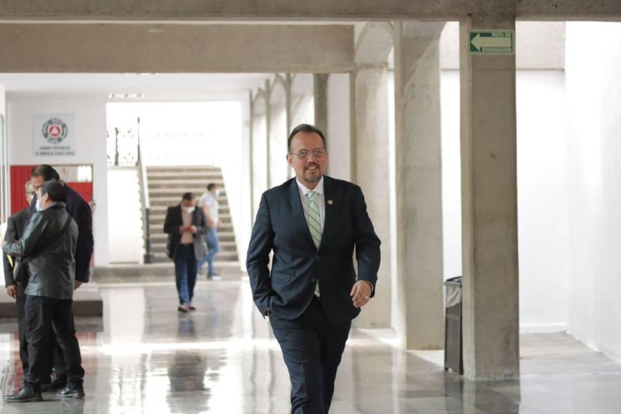 Comparecencia del titular de la SSC, Ramón Celaya Gamboa 