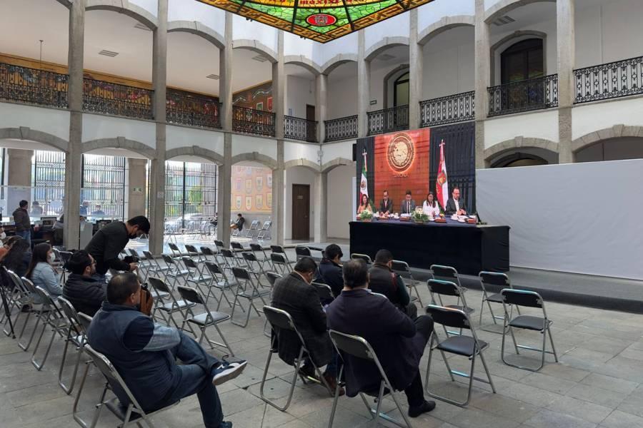 Comparecencia del titular de la SSC, Ramón Celaya Gamboa 