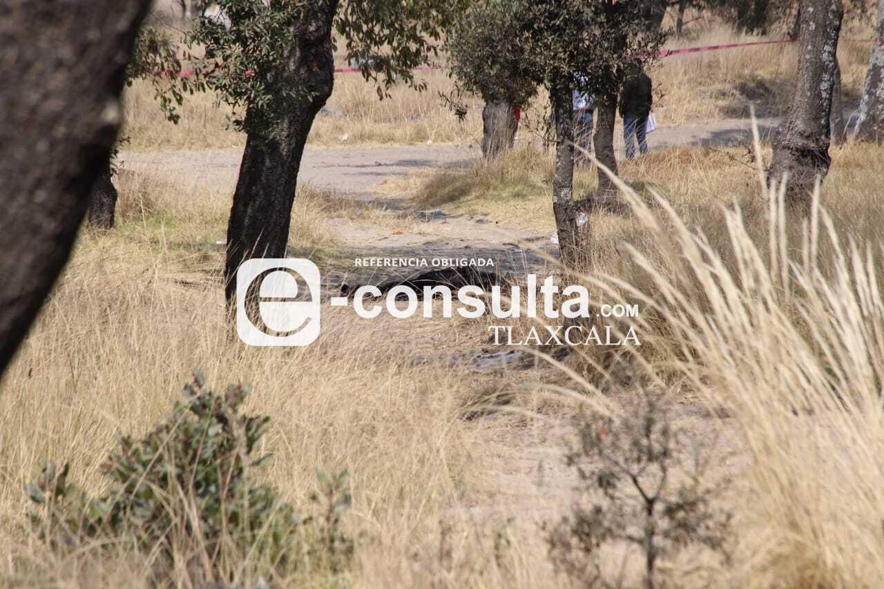 Localizan cadáver calcinado en Tenancingo 