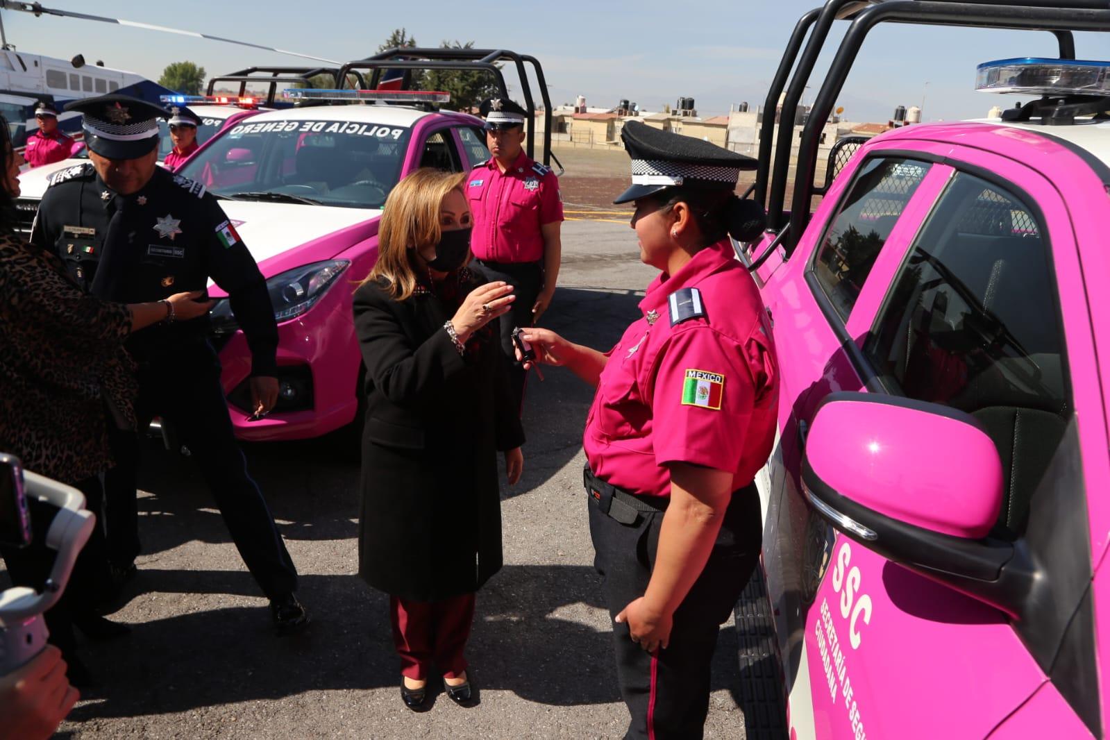Presentan Policía de Género de la SSC