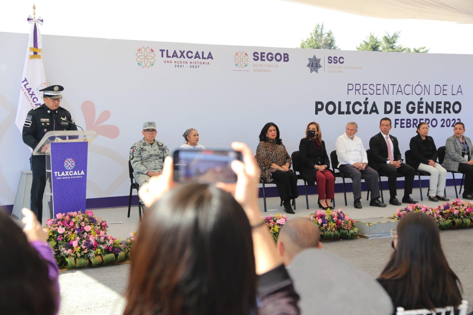 Presentan Policía de Género de la SSC