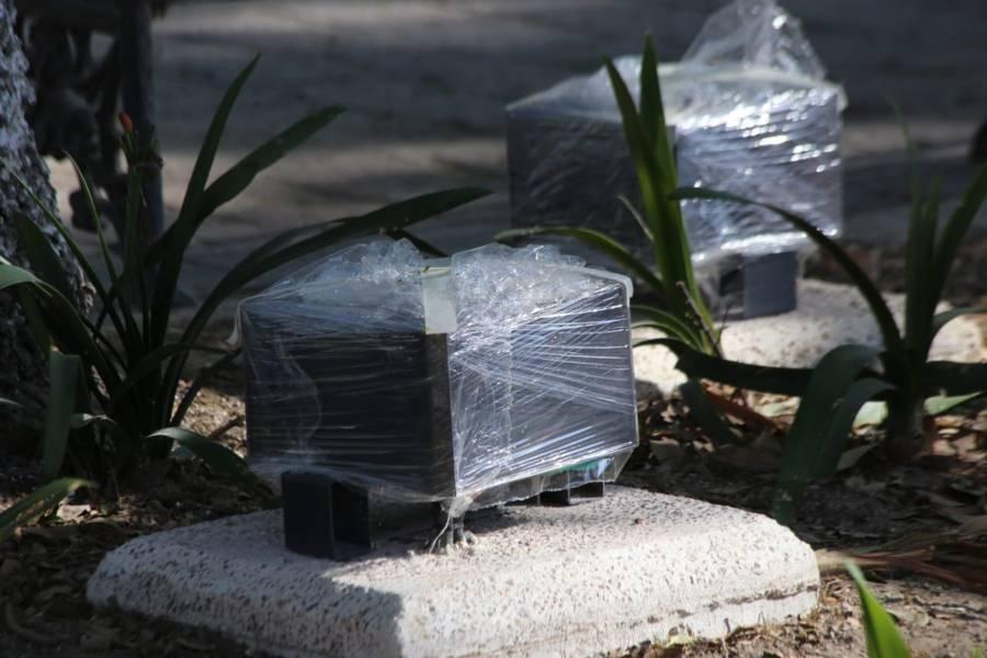 Estrenará plaza Xicohténcatl alumbrado decorativo  