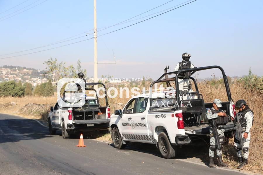 Sin vida y encintado localizan cadáver de masculino en Teolocholco 