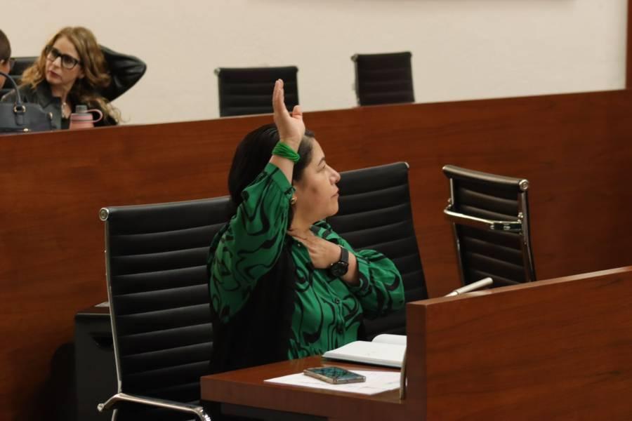 Décima sesión ordinaria del Congreso local 