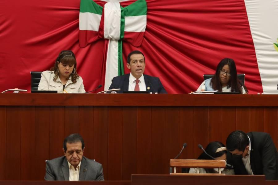 Décima sesión ordinaria del Congreso local 