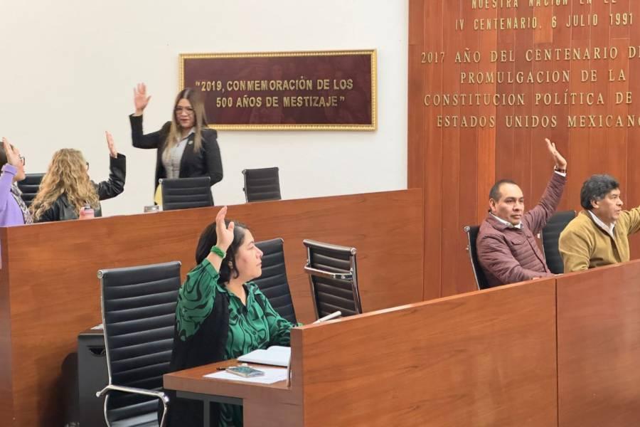 Décima sesión ordinaria del Congreso local 