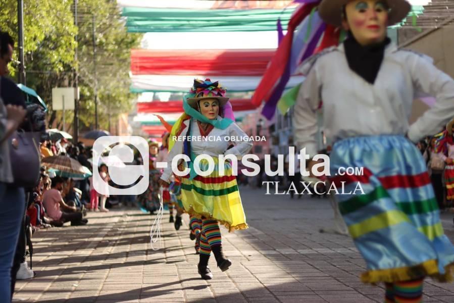 Arranca el carnaval de Tlaxcala 2023 con gran desfile en la capital