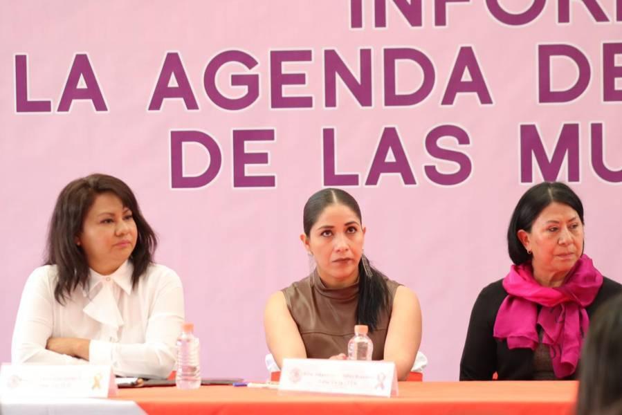 Informe de avances de la Agenda de los Derechos de las Mujeres en Tlaxcala