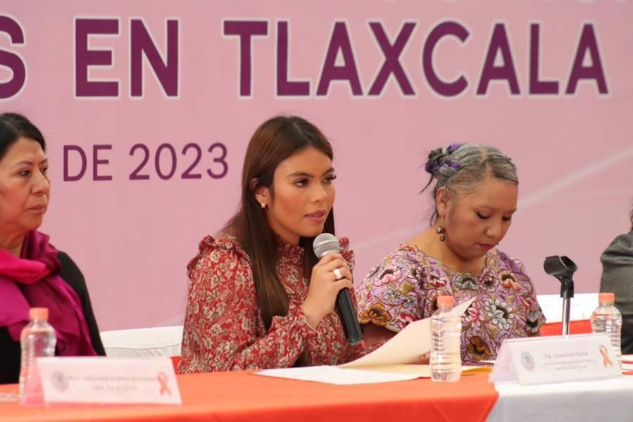 Informe de avances de la Agenda de los Derechos de las Mujeres en Tlaxcala