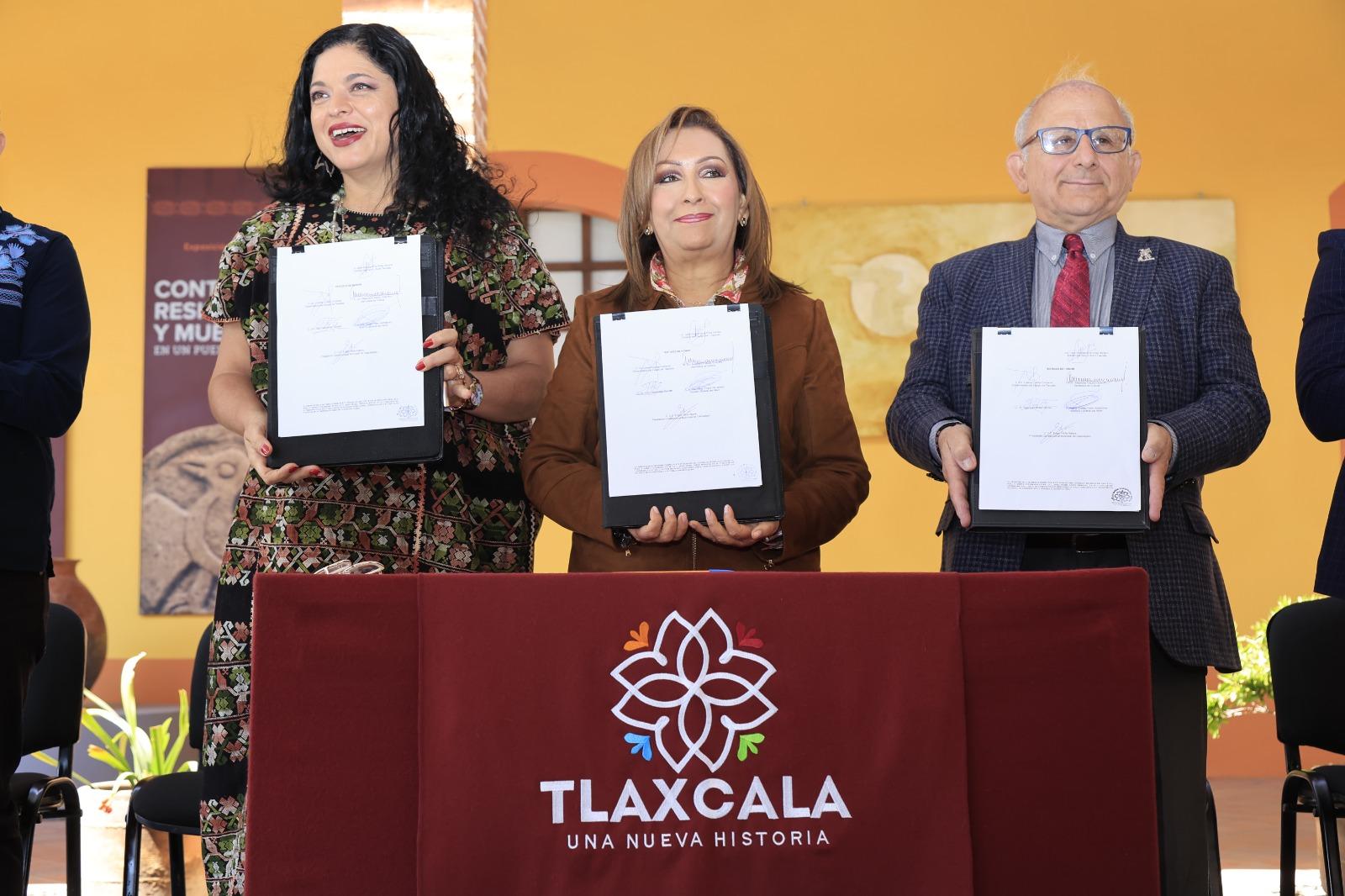 Atestiguó Gobernadora Lorena Cuéllar donación del Rancho Tequixtla al INAH 