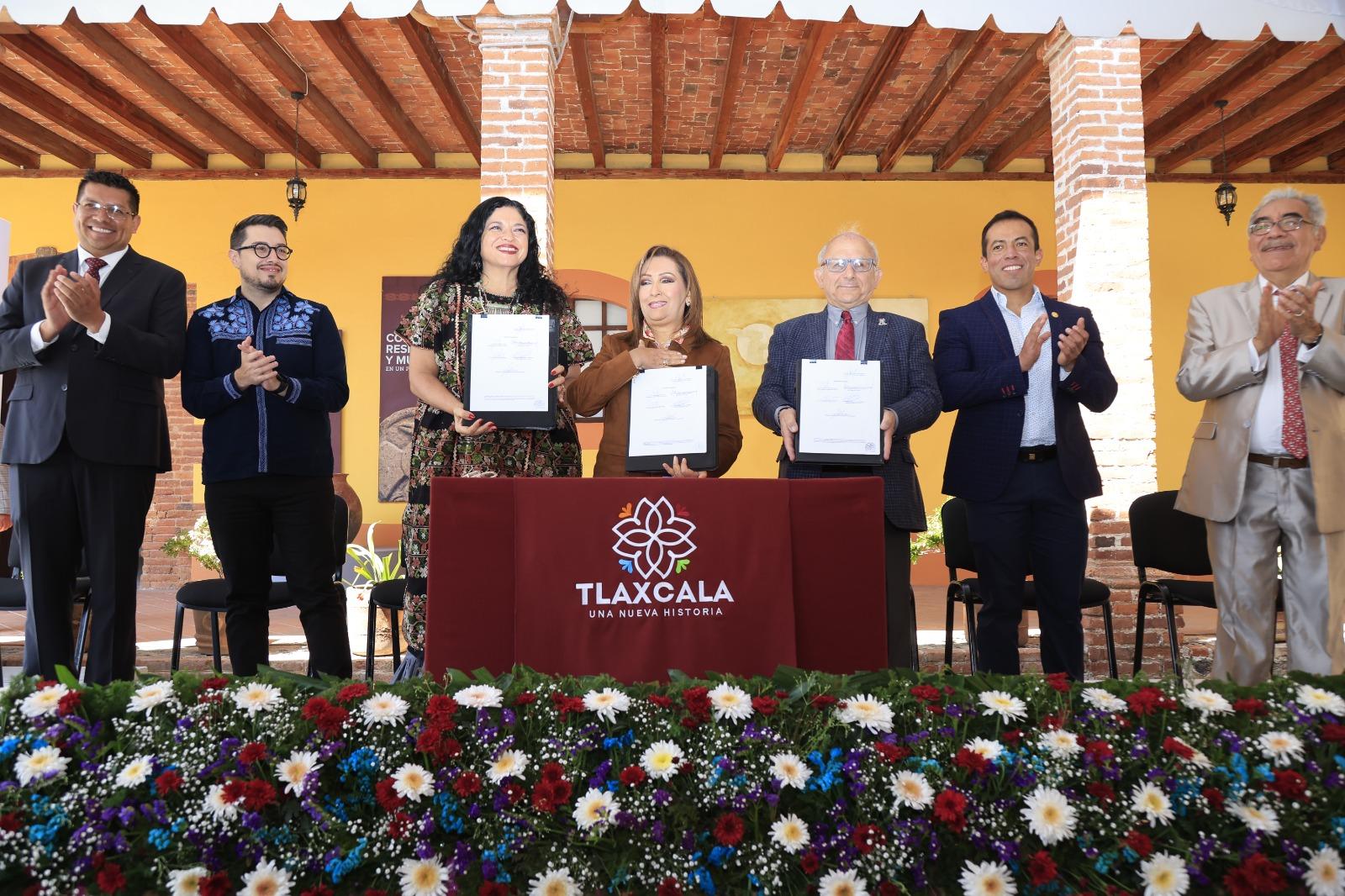 Atestiguó Gobernadora Lorena Cuéllar donación del Rancho Tequixtla al INAH 