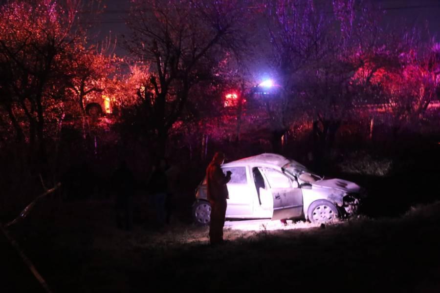 Muere un hombre tras volcadura en Panotla 
