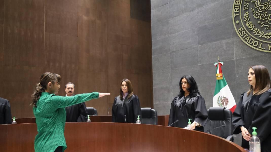 Rinde protesta Violeta Fernández Vázquez como Consejera de la Judicatura ante los Plenos del TSJ-CJE