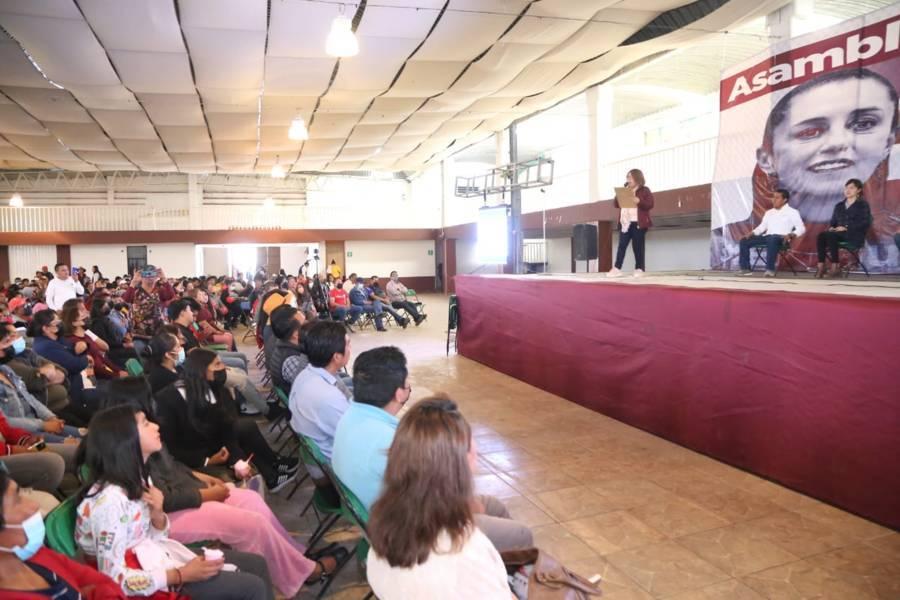 Realizan evento en favor de Claudia Sheinbaum