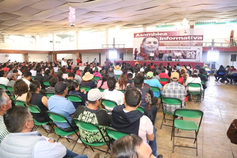 Realizan evento en favor de Claudia Sheinbaum