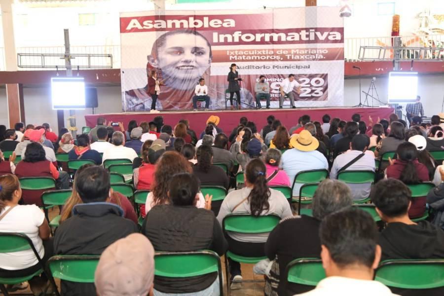 Realizan evento en favor de Claudia Sheinbaum