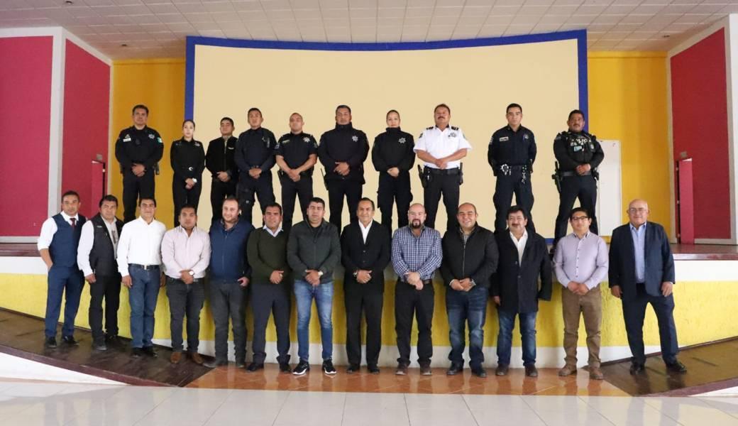 Acuerda SSC estrategias en materia de seguridad con seis alcaldes