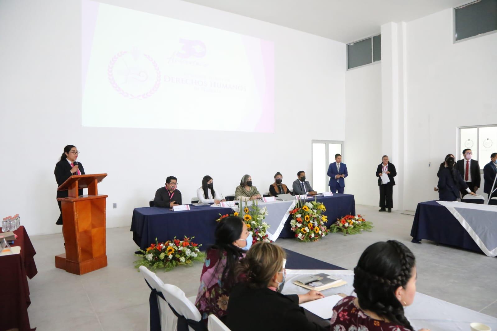 Celebra CEDH 30 años de su fundación 