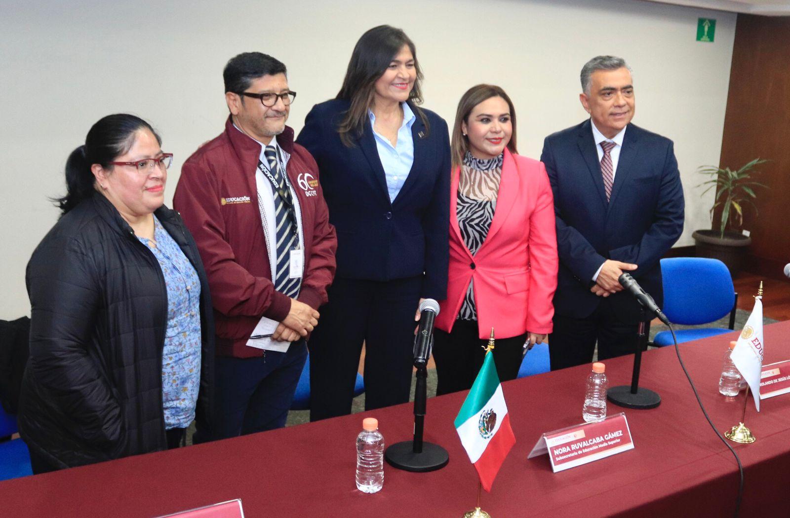 Participa Icatlax en presentación de nuevos titulares de la DGCFT y DGETI