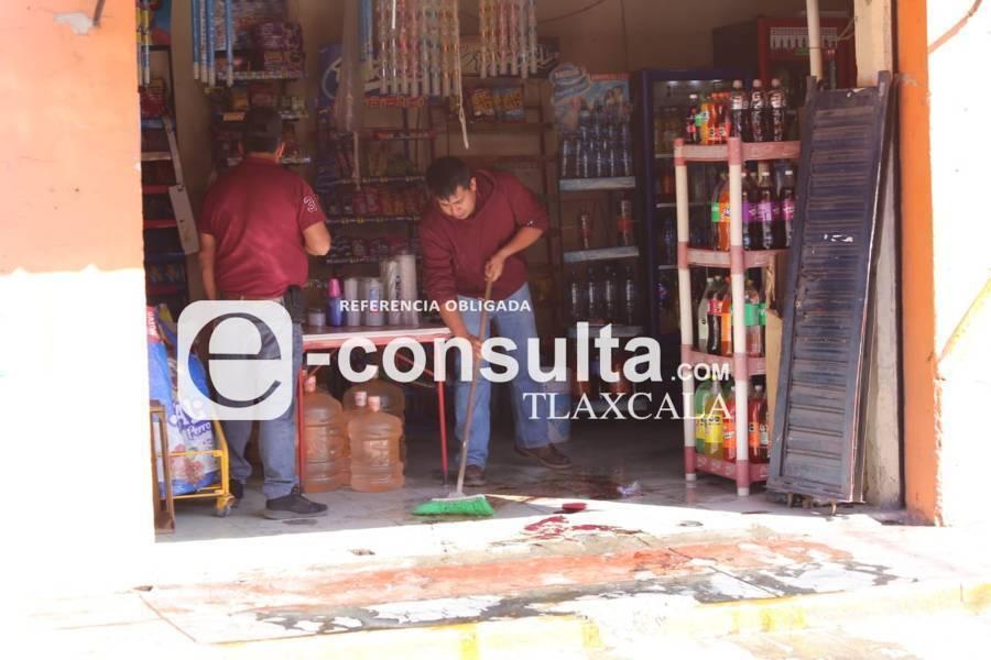 Balean a sujeto para asaltarlo en Chiautempan 