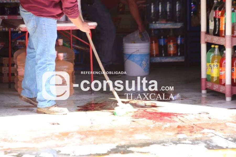 Balean a sujeto para asaltarlo en Chiautempan 