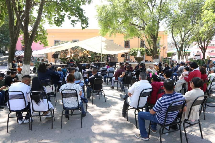 Deleita banda de la Sedena a público tlaxcalteca