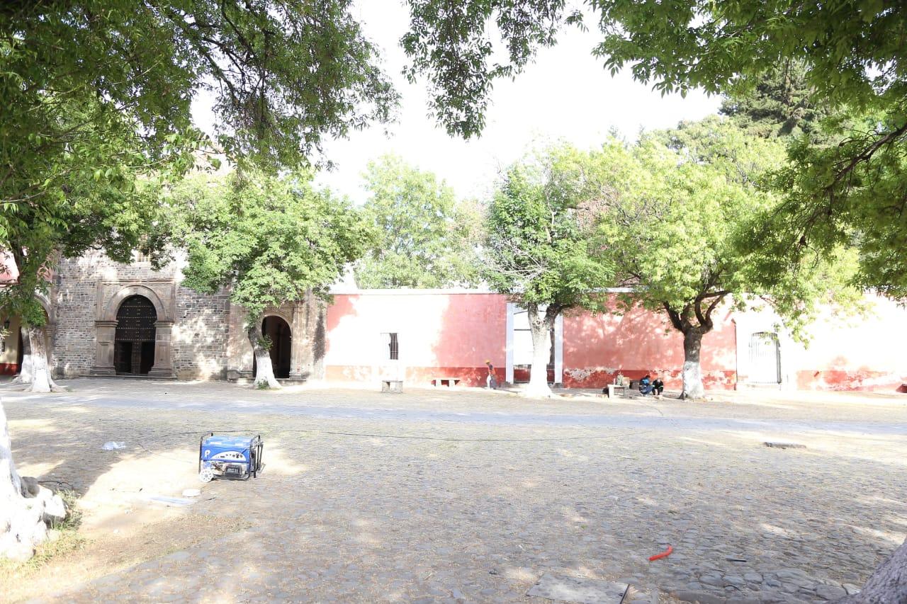 Casi lista la iluminación del ex Convento de San Francisco 