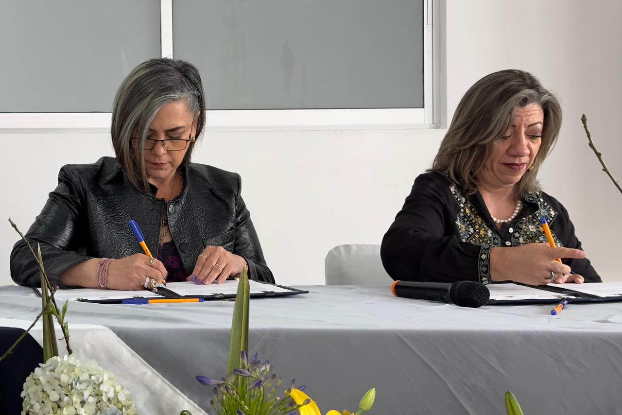 Firma de convenio entre la CEDH y la Fundación Gilberto Rincón Gallardo 