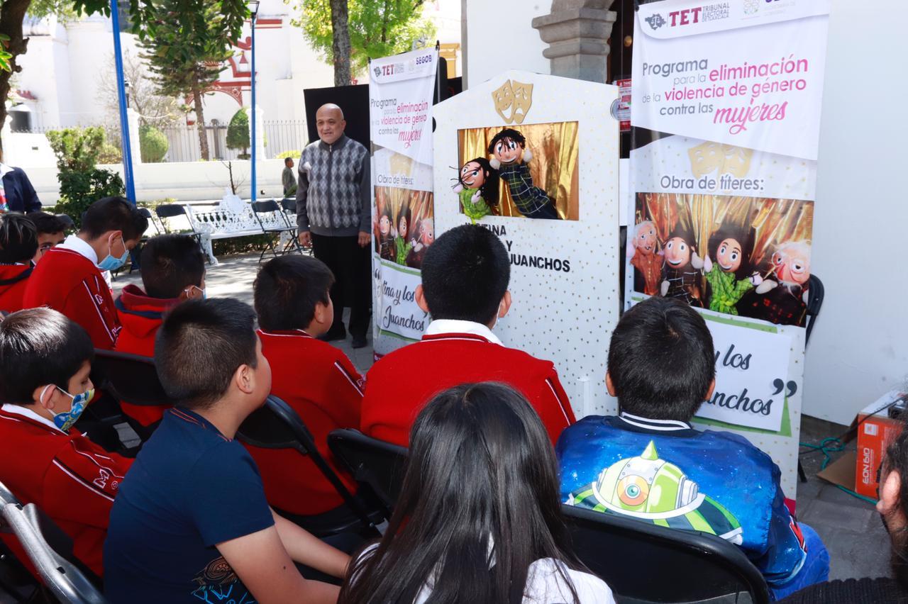 Refrenda Gobierno del Estado y Apetatitlán lucha contra la violencia de género