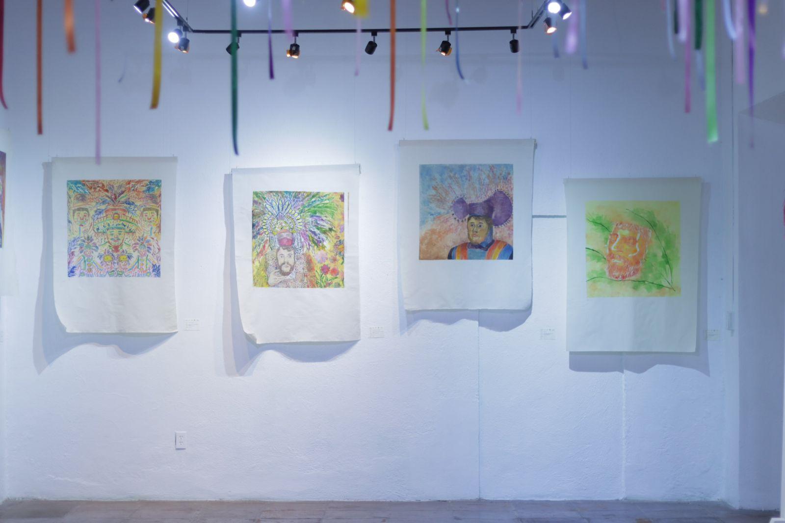 Inauguración de la exposición colectiva “Obra del Huehue” 