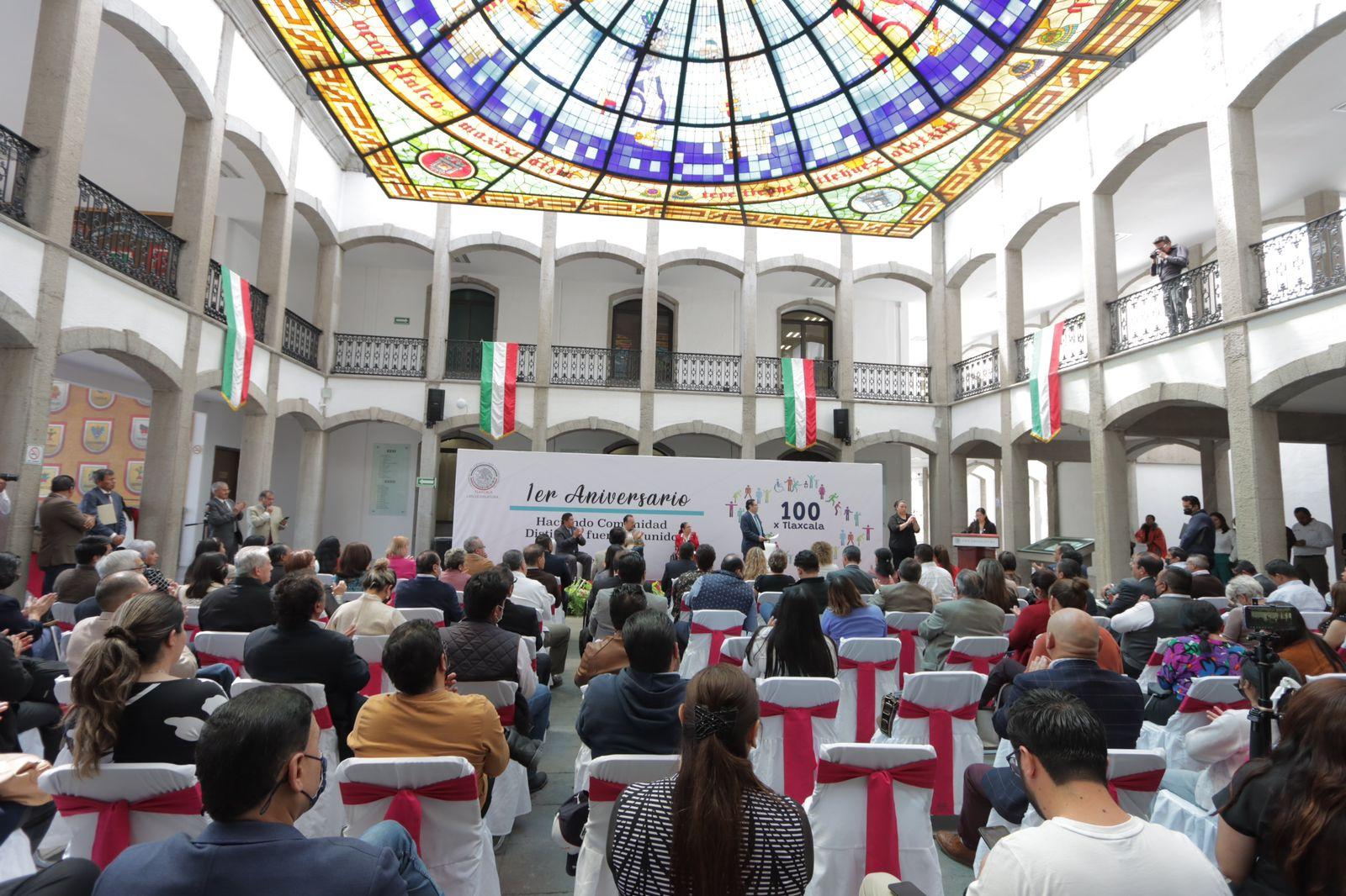 Primer aniversario de la organización "100 x Tlaxcala”