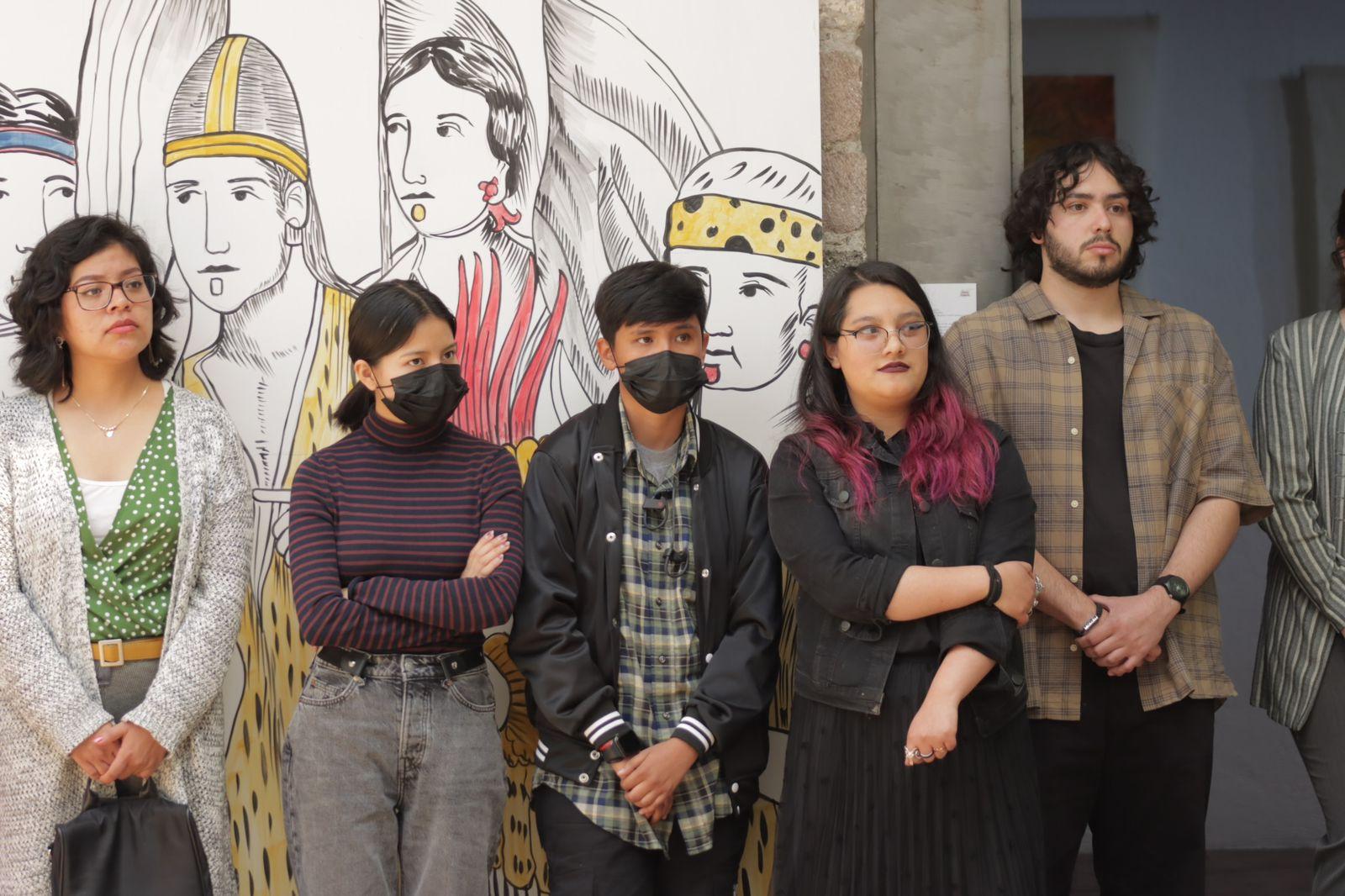 Inauguración de la exposición colectiva “Obra del Huehue” 