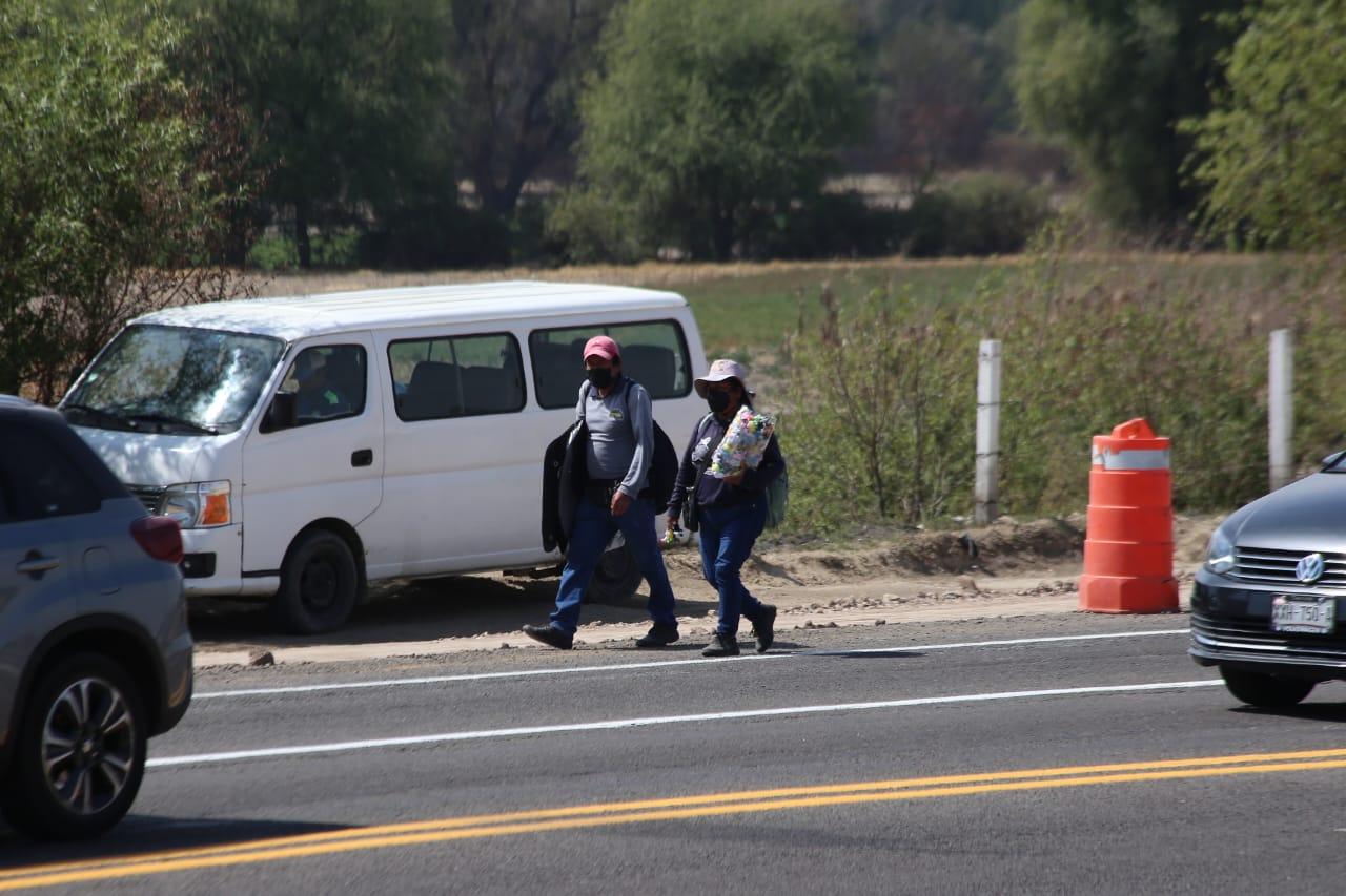 Continúan trabajos de ampliación de la autopista Tlaxcala- Puebla 