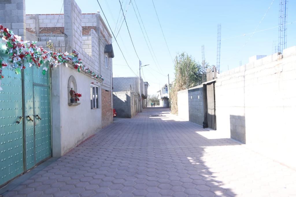 Inauguró Gobernadora Lorena Cuéllar obras públicas en Xiloxoxtla y Teolocholco
